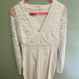 White/Cream Vesper Dress